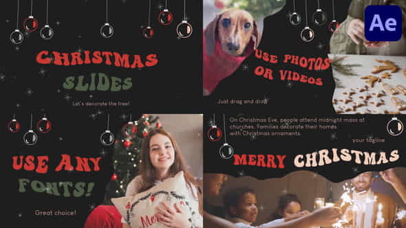 Christmas Greeting Scenes - VideoHive 42153461