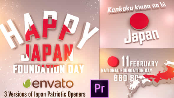 Japan Patriotic Openers - VideoHive 36165423