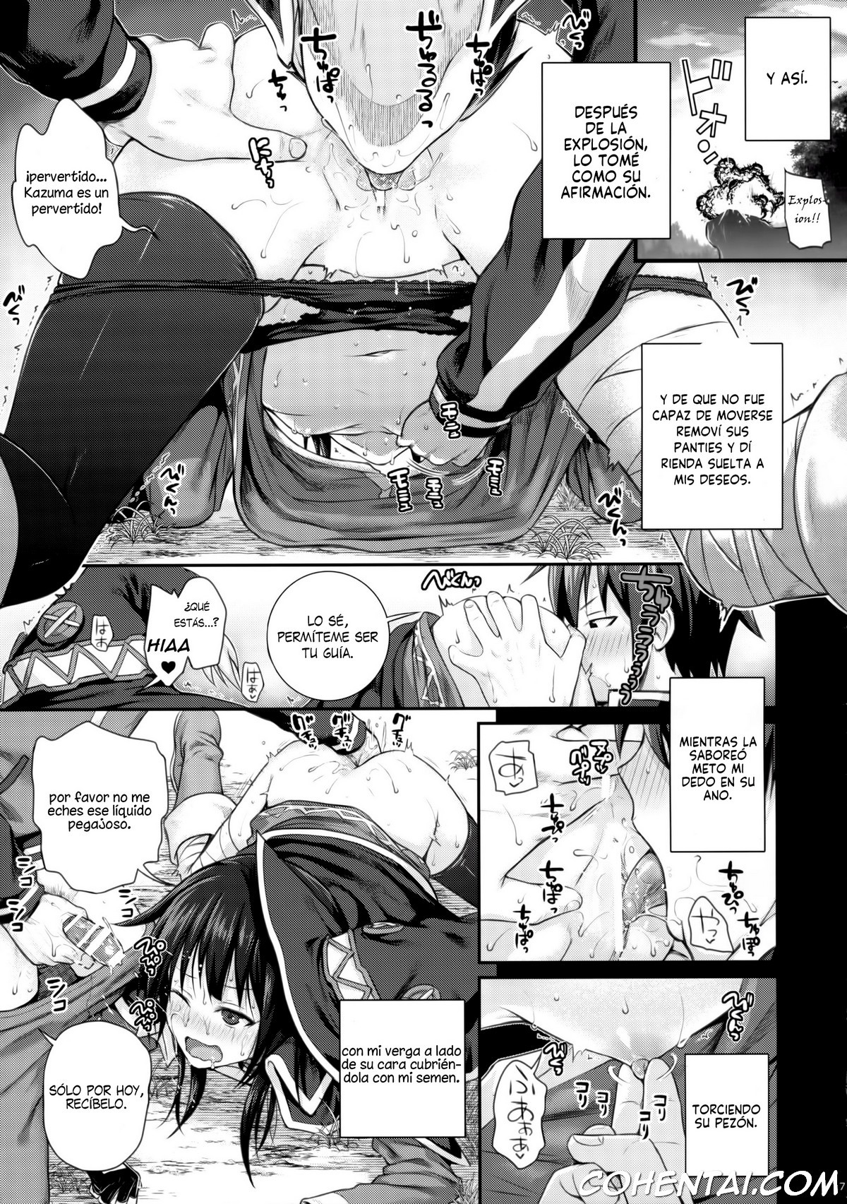 CHOYGEDO! (Kono Subarashii Sekai ni Syukufuku o!) xxx comics manga porno doujin hentai español sexo 