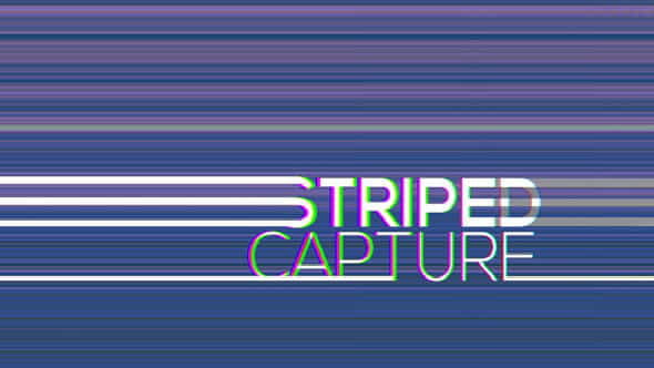 Striped capture - VideoHive 10930021