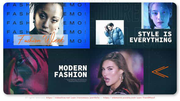 Incredible Fashion Week - VideoHive 53221646