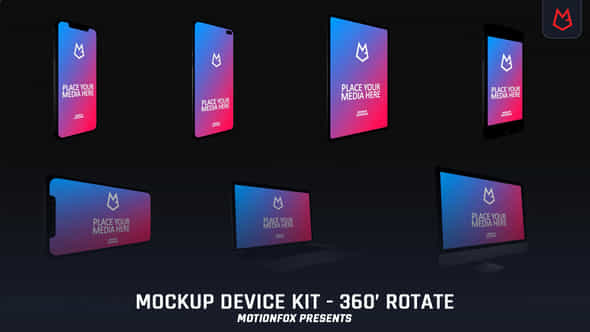 360 Rotatable Mockup - VideoHive 24222847