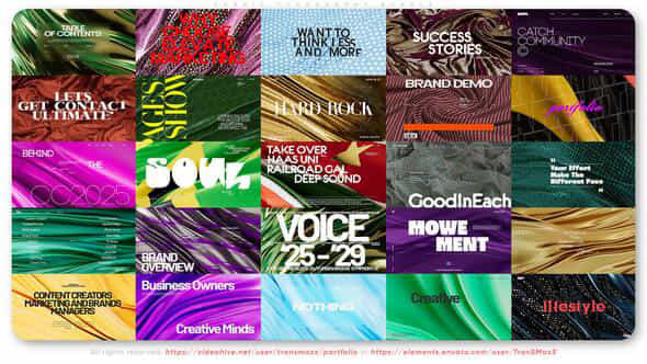 Fabric Typography Bundle - VideoHive 58818477