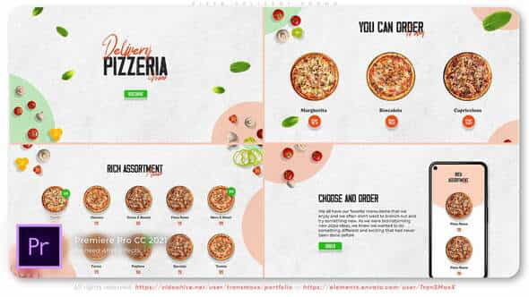 Pizza Delivery Promo - VideoHive 35003379