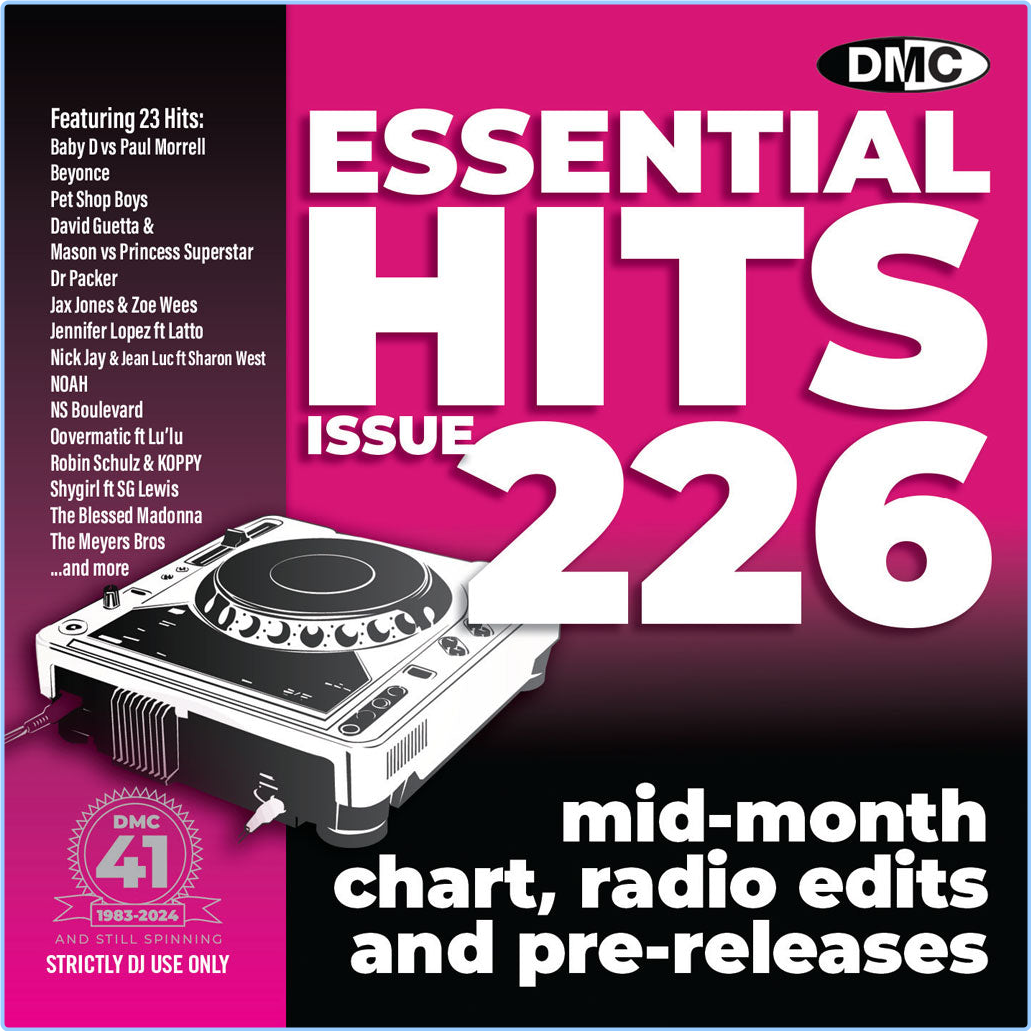 Various Artists - DMC Essential Hits 226 (2024) [320 Kbps] 9wyCns3m_o