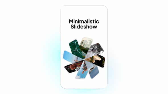 Vertical Minimalistic Slideshow - VideoHive 59399812