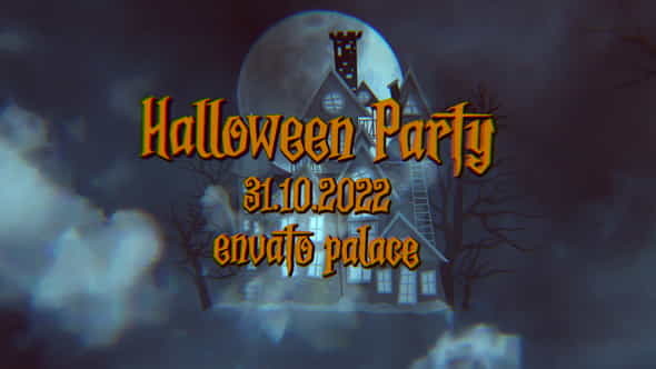 Halloween event time - VideoHive 40097279