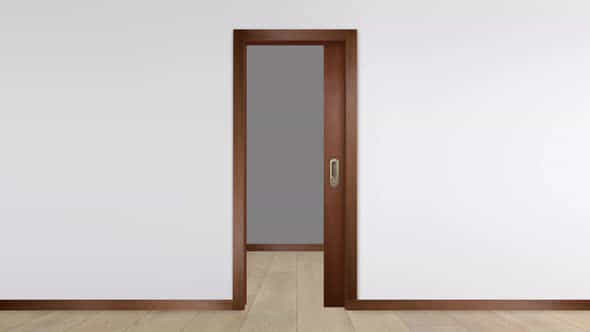 Sliding Door Opens By Itself - VideoHive 43978876