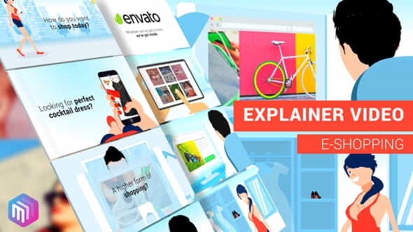 Explainer Video |E-Commerce APP Online - VideoHive 21863719