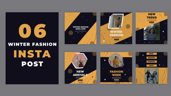 Winter Season Fashion - VideoHive 39216165