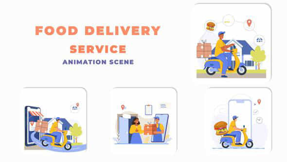 Online Order Food - VideoHive 43784489