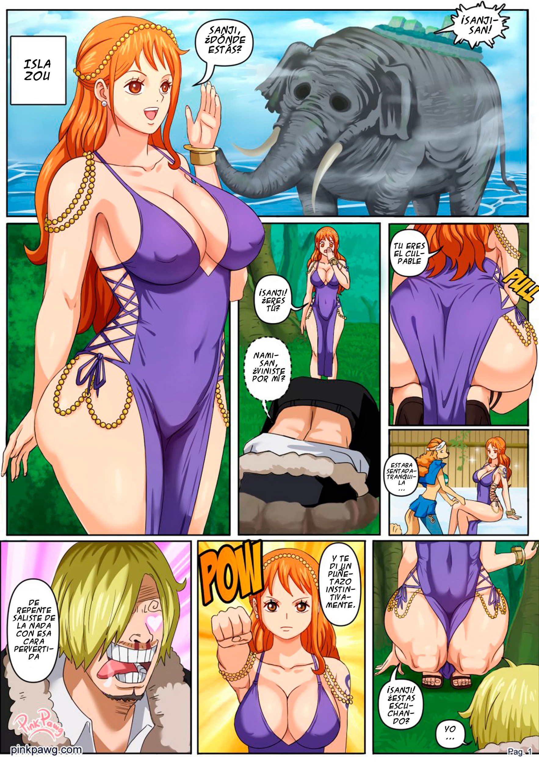 [Pink Pawg] Nami in Zou Island - 0