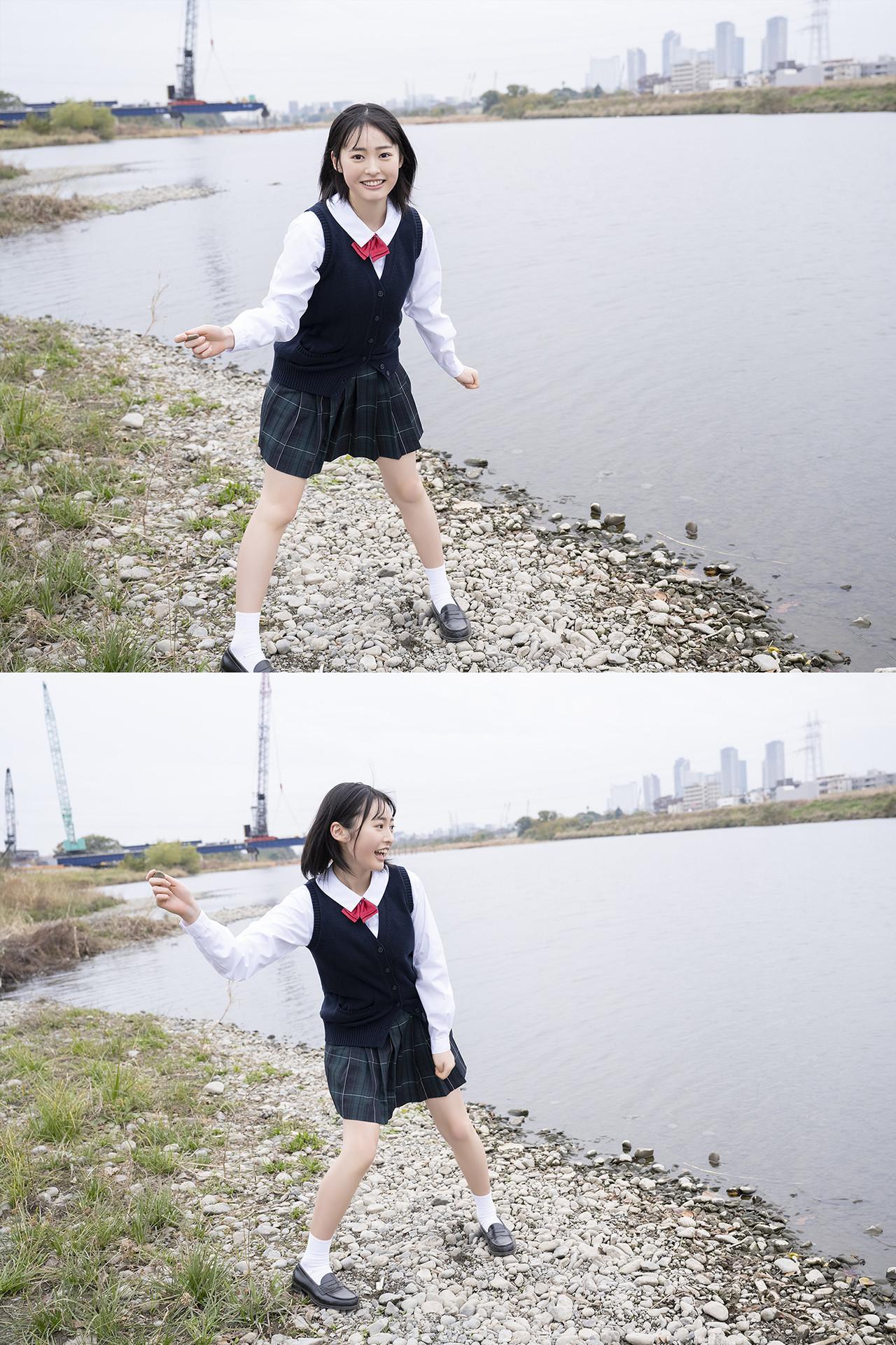 Miu Shirahama 白濱美兎, 漫画アクションデジタル写真集 「Pure White」 Set.03(4)