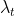 lambda _{t}