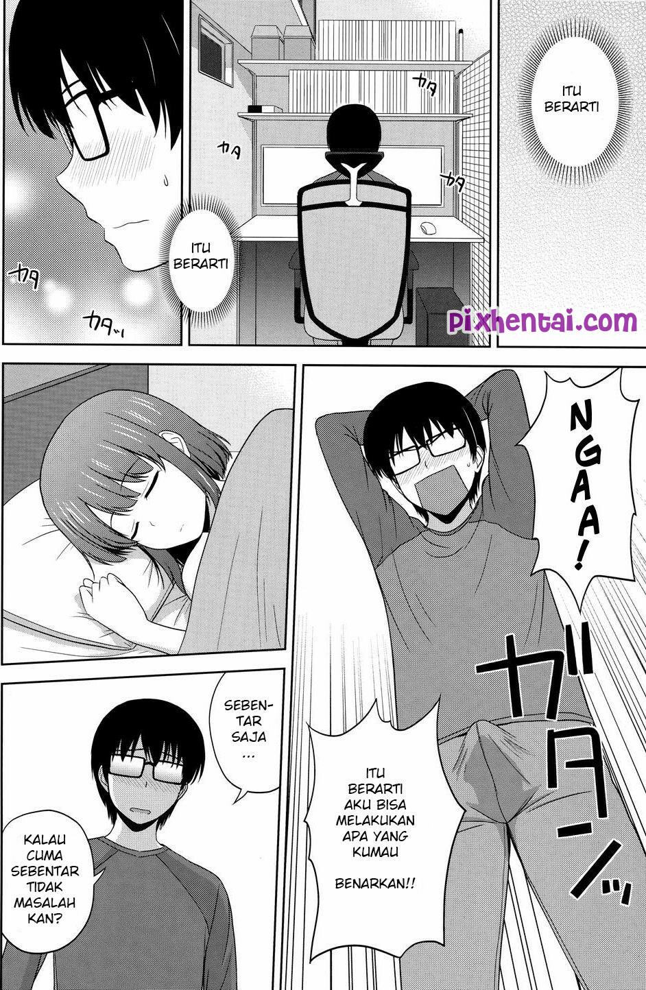 Komik hentai xxx manga sex bokep Ngintip Cewek yang Tidur Telanjang 07