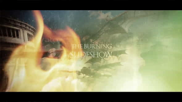 The Burning Slideshow Opener - VideoHive 14438716