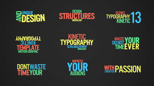 Kinetic Typography V2 - VideoHive 40849812