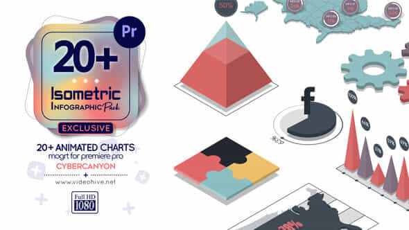 Isometric Infographic Pack - VideoHive 37565445