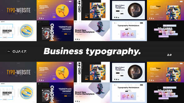 Website Promo Typography V2 - VideoHive 51109326