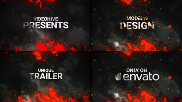 Blockbuster Trailer Teaser Fire Powerful Trailer - VideoHive 46552432