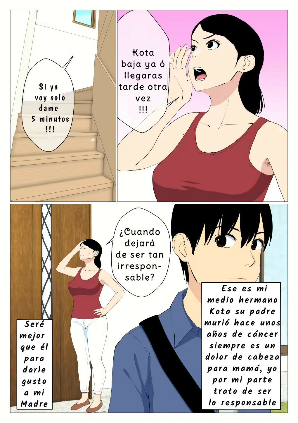 [Oroboy] Deki no Warui Ani to Kaa-san ga Sex Shiteta Hanashi  Mi Madre y Mi Hermano [Spanish][De Las Cenizas Resurgiremos]