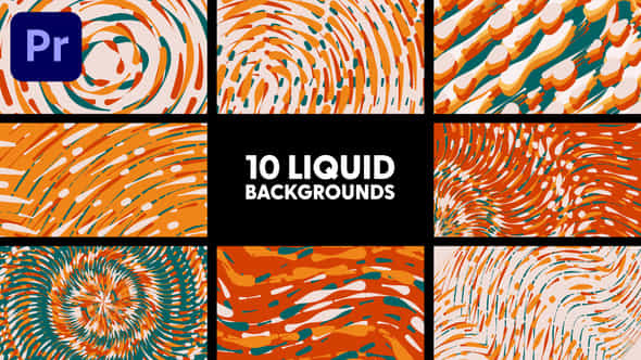 Liquid Backgrounds - VideoHive 42739395