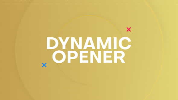 Dynamic Opener - VideoHive 24551637