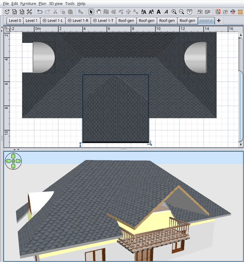 Sweet Home 3D Forum - View Thread - Generate roof plugin