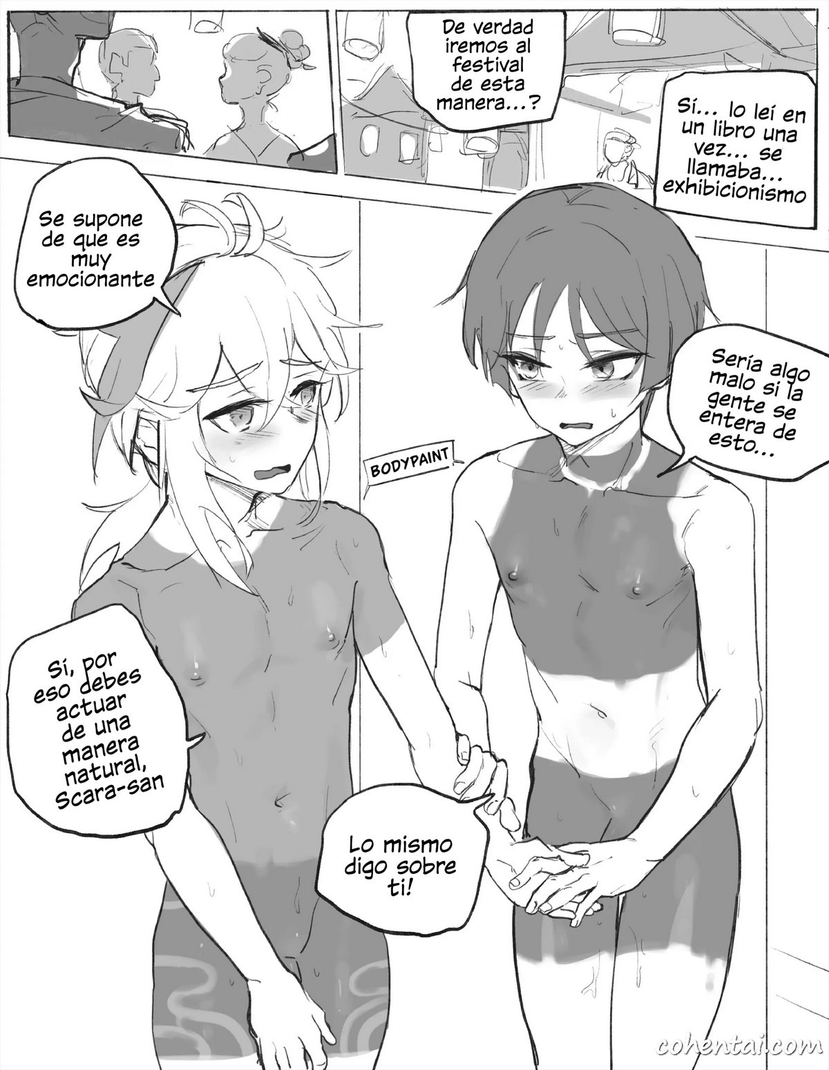 Inazuma Boys’ Secret (Genshin Impact) manga hentai xxx español