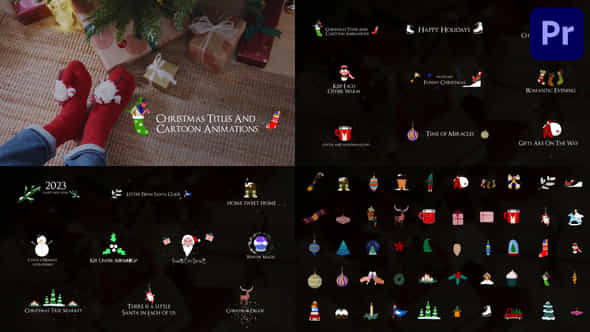 Christmas Titles And - VideoHive 41182022