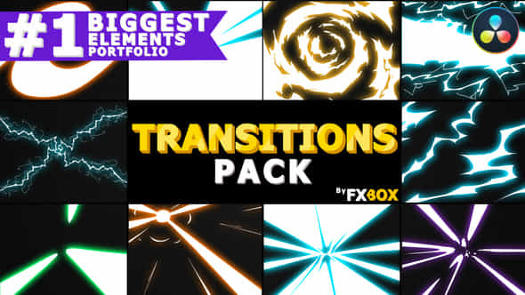 Handy Electric Transitions - VideoHive 39185072