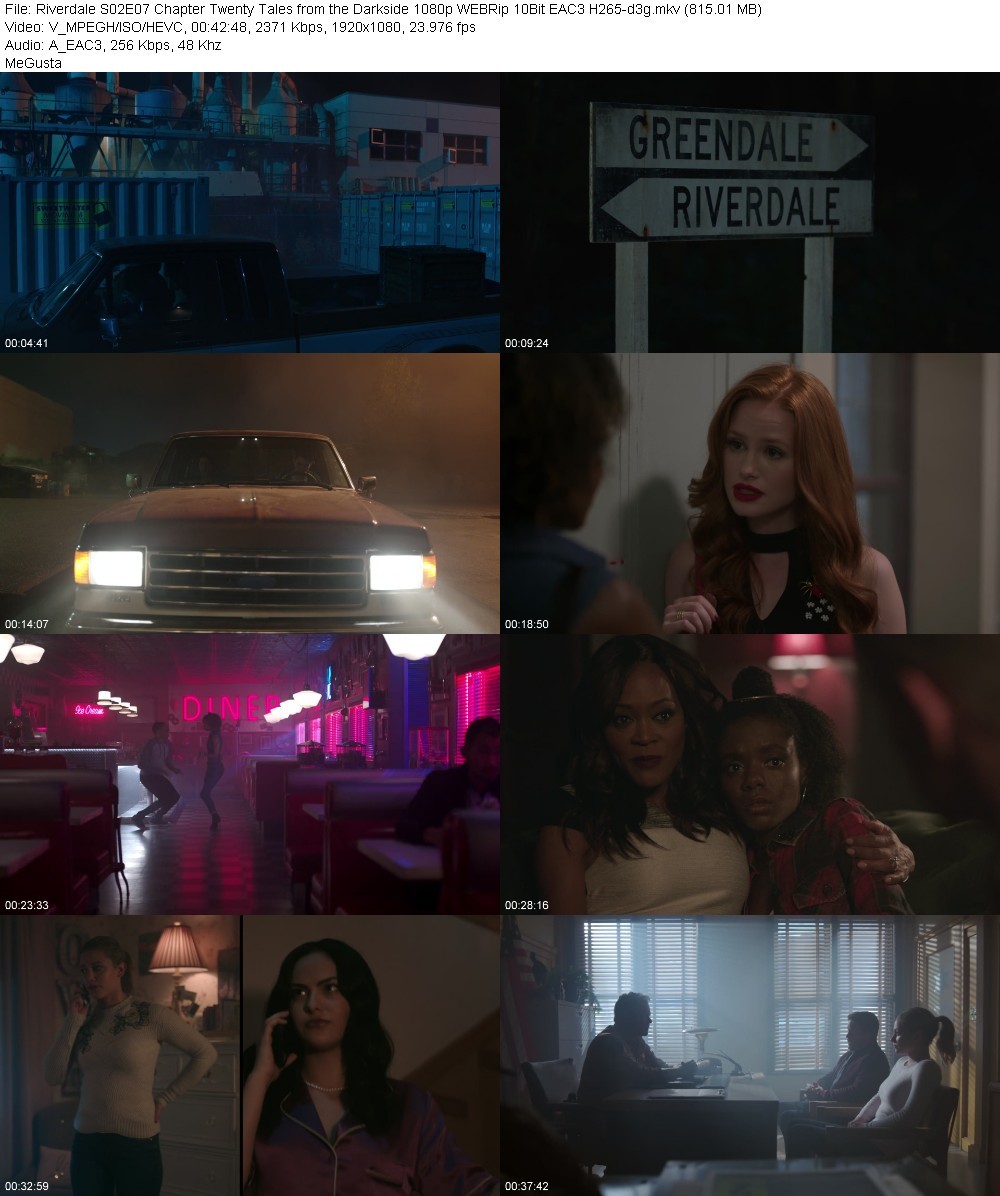 Riverdale S02E07 Chapter Twenty Tales from the Darkside 1080p WEBRip 10Bit EAC3 H265-d3g