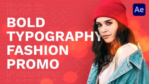 Bold Typography Fashion Promo - VideoHive 30573558