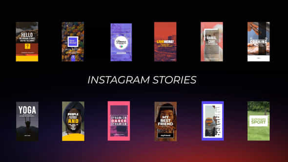 Instagram Stories - VideoHive 34456997