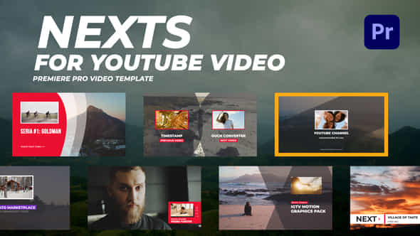 Nexts For Youtube Video Premiere Pro - VideoHive 48531499