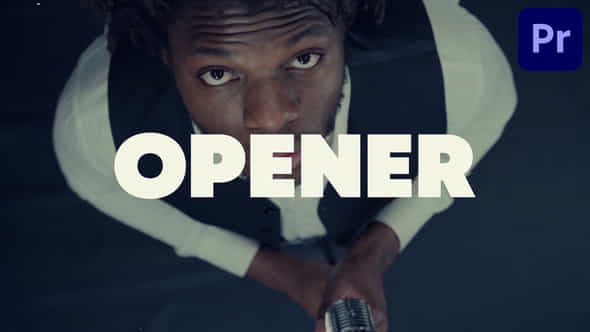 Opener Dynamic Typography For Premiere Pro - VideoHive 48774794