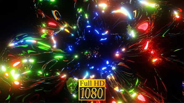 Neon Vj Tunnel HD - VideoHive 30621989