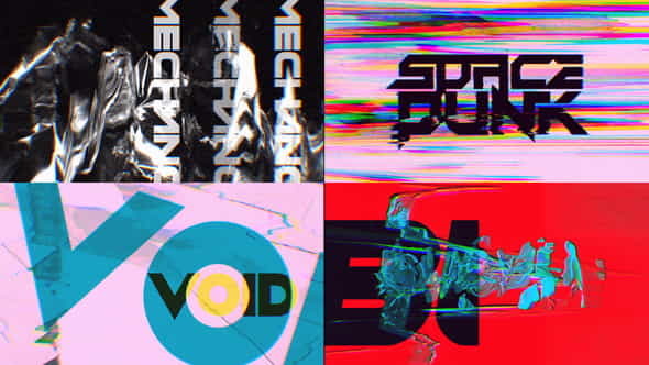 Space Punk Title - VideoHive 25373914