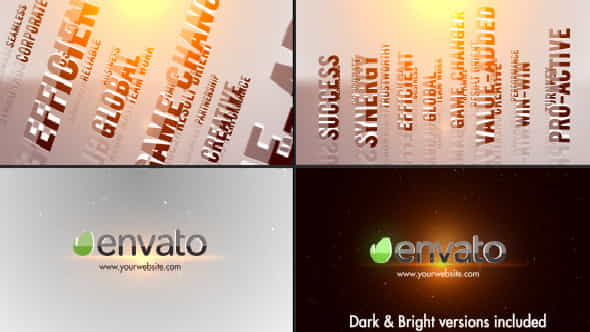 3D Titles Corporate Logo - VideoHive 7720793