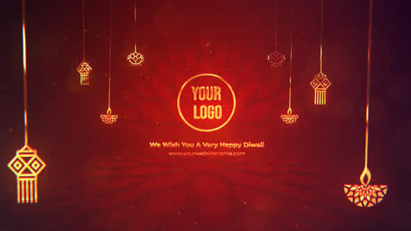 Diwali Logo - VideoHive 48770513