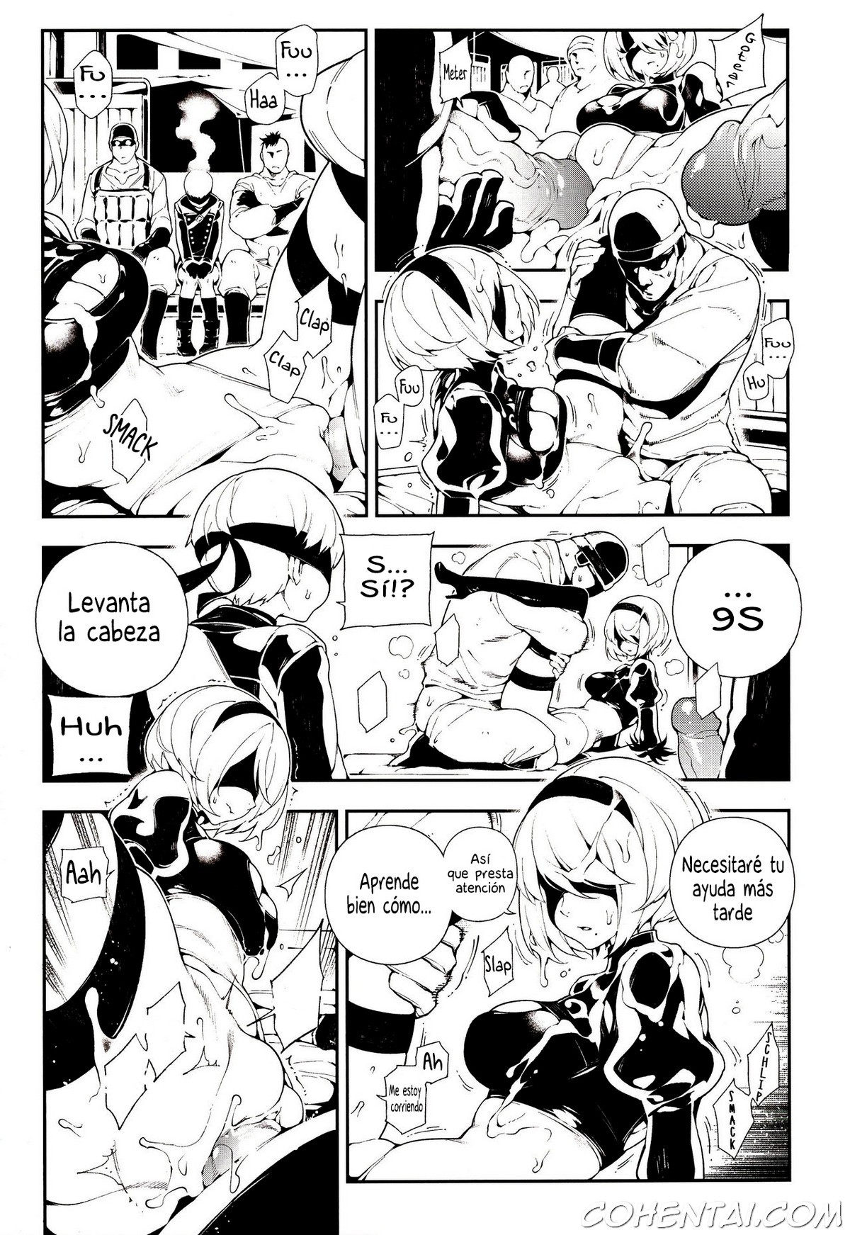 NieR : 2BR18 (NieR:Automata) xxx comics manga porno doujin hentai español sexo 