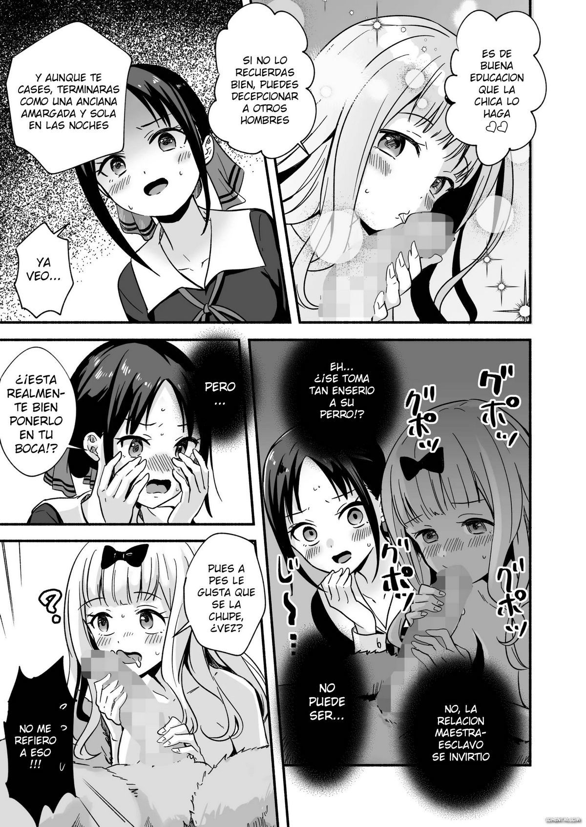 Kaguya-san Ni Pas No Seishori wo Tetsudatte itadakimashita (Kaguya-sama wa Kokurasetai) xxx comics manga porno doujin hentai español sexo 