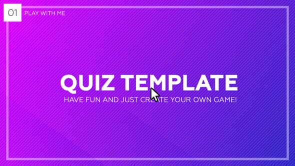 Quiz Trivia Template - VideoHive 23700432