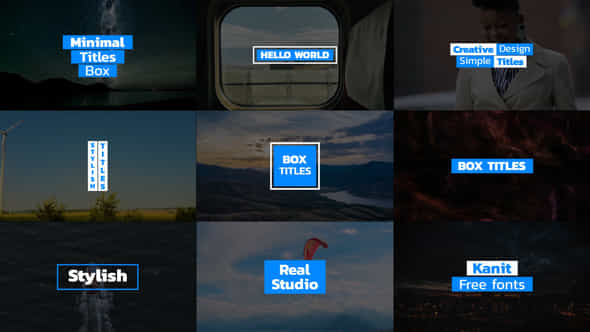 Box Titles - VideoHive 46054958