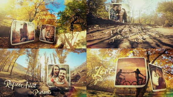 Autumn Love Story Slideshow - VideoHive 25183556