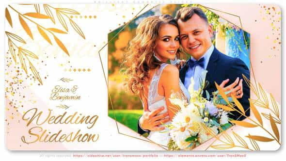 Brilliant Wedding. Romantic Slides - VideoHive 29655334