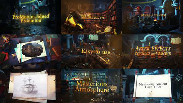 Mysterious Ancient Cave - VideoHive 47564945