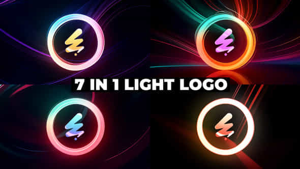 Light Circle Logo Reveal - VideoHive 53774255