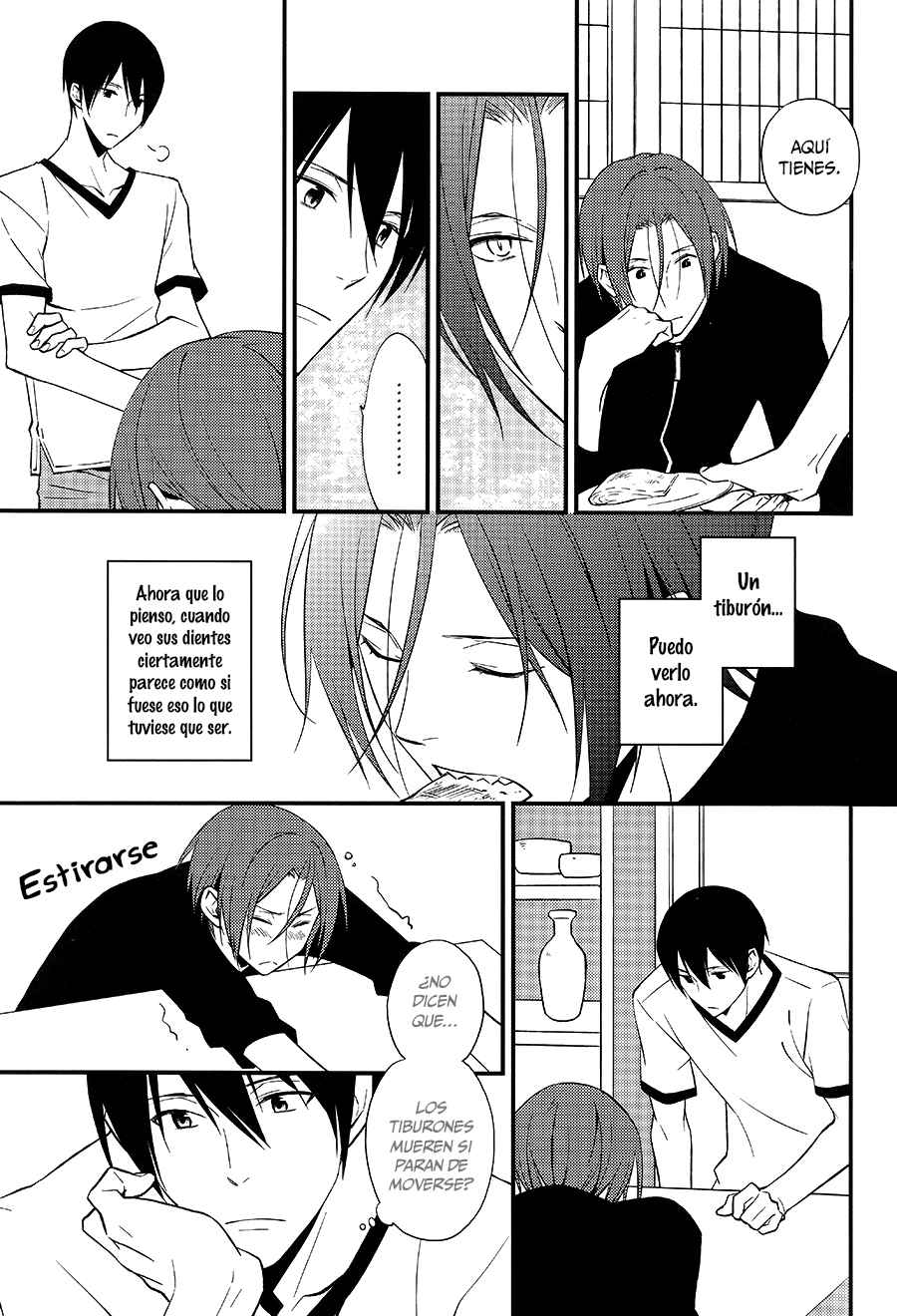 Doujinshi Free! Sad Prisioner Chapter-1 - 9