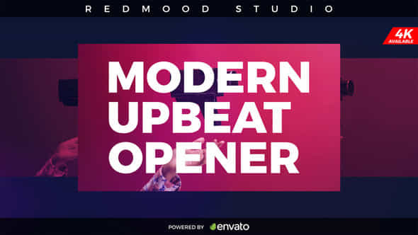 Modern Upbeat Opener - VideoHive 21624144